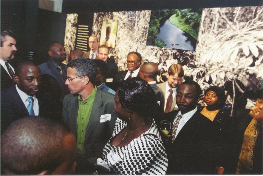 Michael Brown with J. Kabila